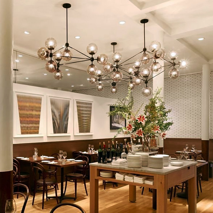 Люстра Modo Chandelier 10 Globes в стиле Roll&Hill