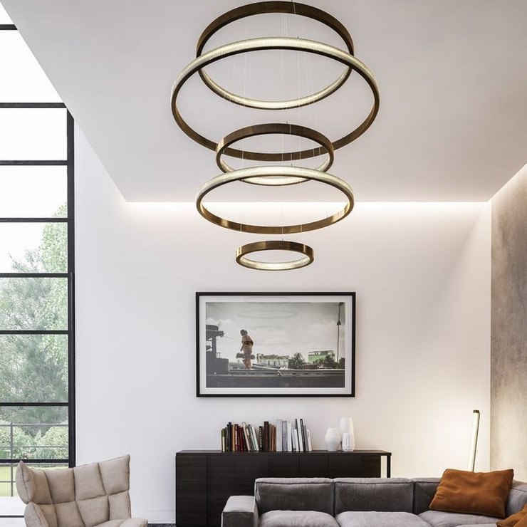 Люстра AURA V 40/60/80/80/100