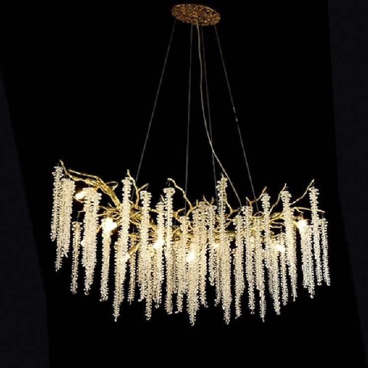 Люстра Sinfonia di Luce Gold Arco L 180 см