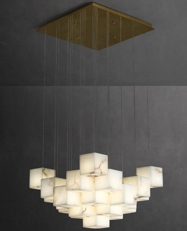 Каскадная люстра Marbel Cube
