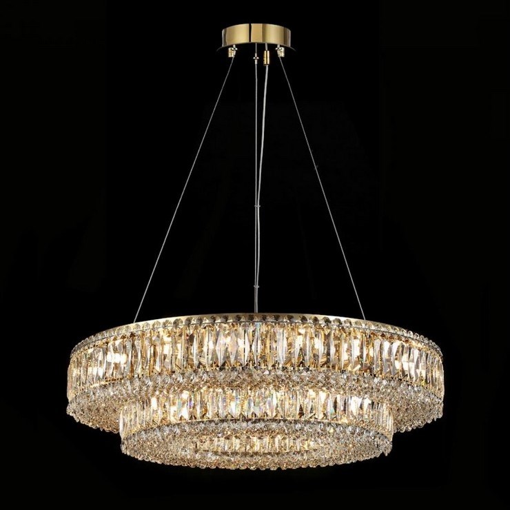 Люстра подвесная Portland D80 Gold