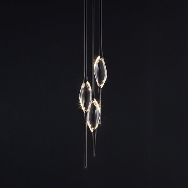 Светильник 12 Chandelier Black (3) в стиле Il Pezzo Mancante