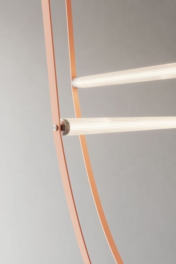 Люстра подвесная Wireline Double M+L в стиле Flos