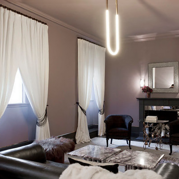 Светильник подвесной Rudi Loop 01 в стиле Roll&Hill