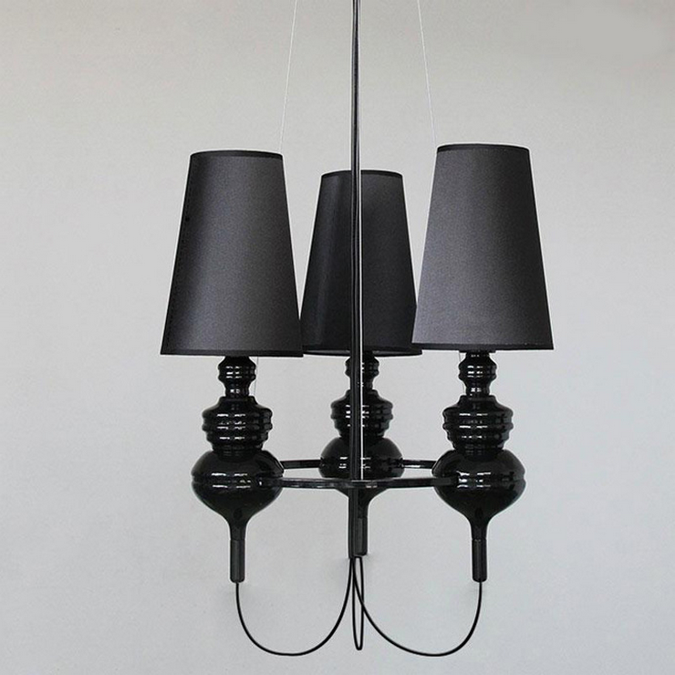 Люстра Josephine Queen 3  Черный