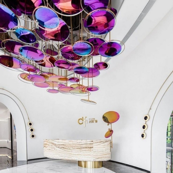 Светильник Perla round Horizontal D30