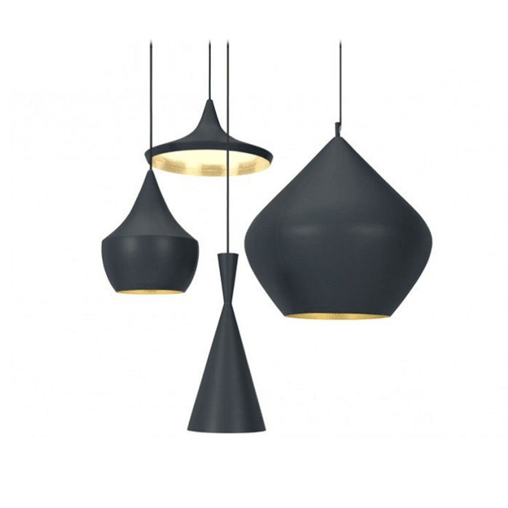 Светильник Beat Light Tall Black в стиле Tom Dixon