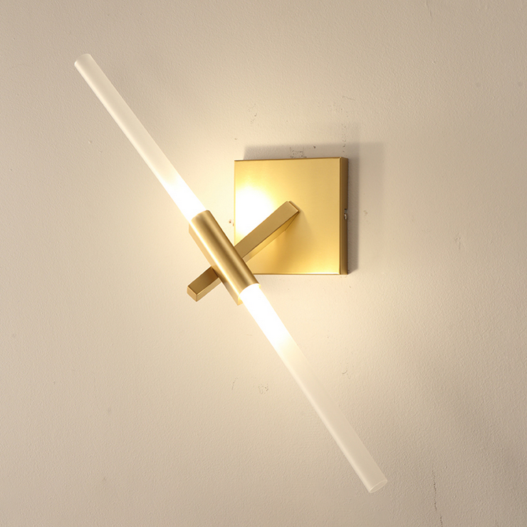 Бра Agnes 2  Золотой в стиле Lindsey Adelman