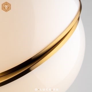 Настольная лампа Crescent Table Lamp Gold в стиле Lee Broom
