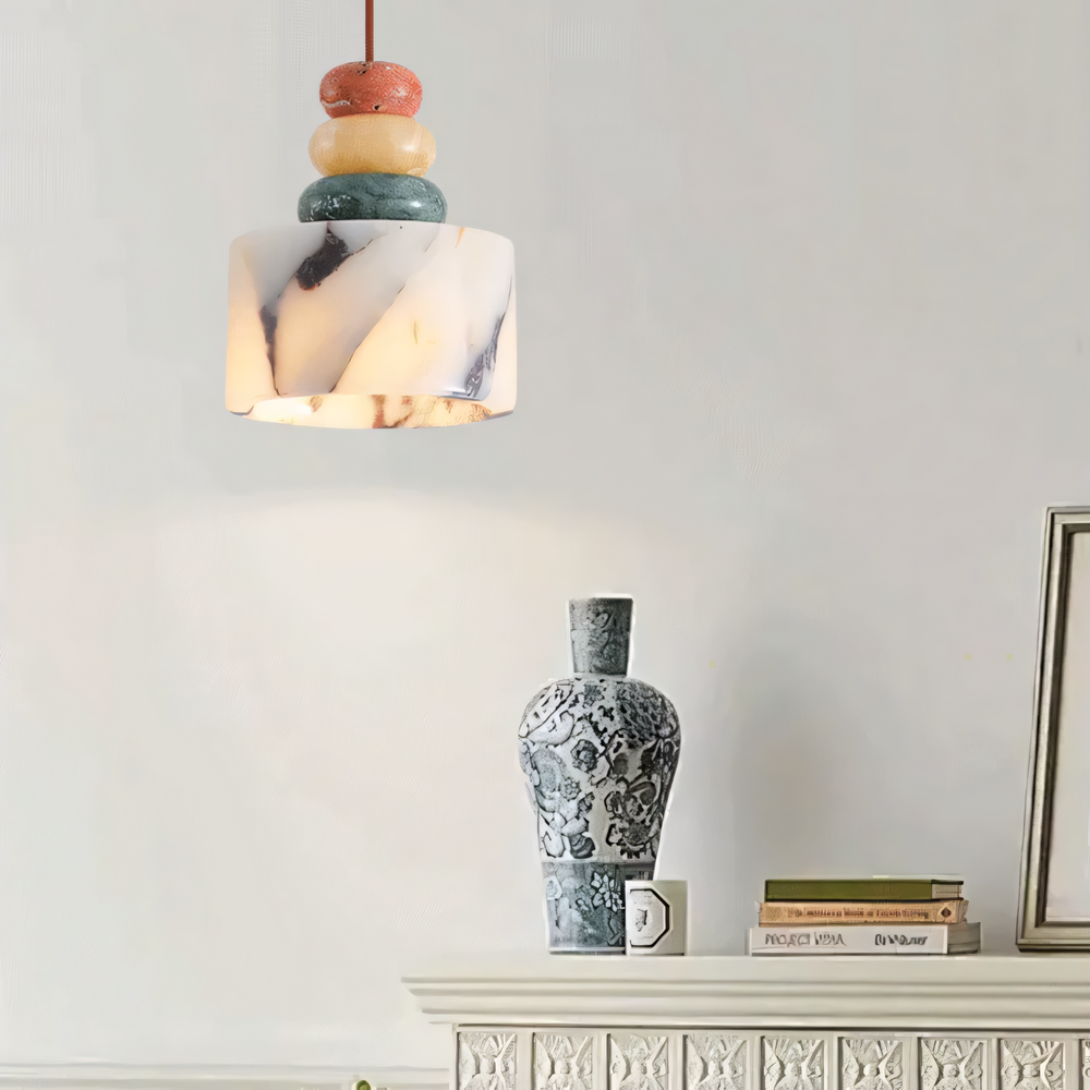 Светильник из мрамора Olle D12