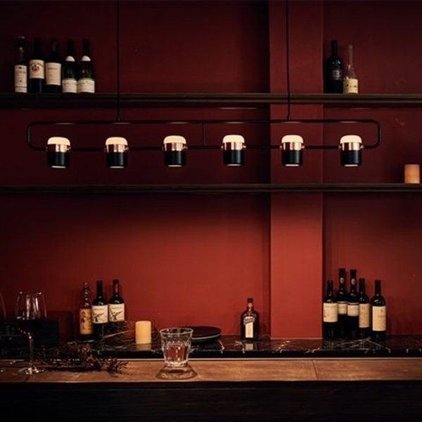 Светильник LING PL6 Gold в стиле SEED