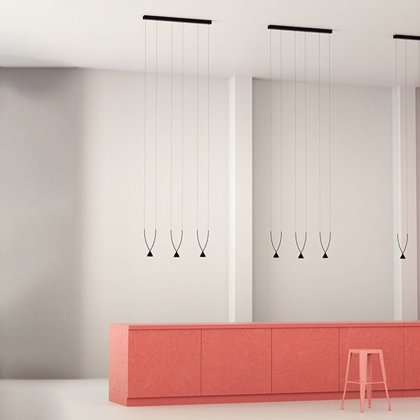 Светильник подвесной Jewel 3 Black в стиле Axo Light