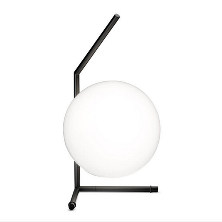Настольная лампа IC Lighting Table 1 Low Black в стиле Flos
