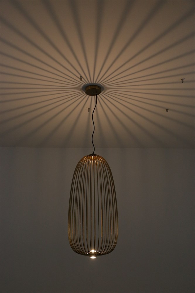 Светильник подвесной Spokes A Brass