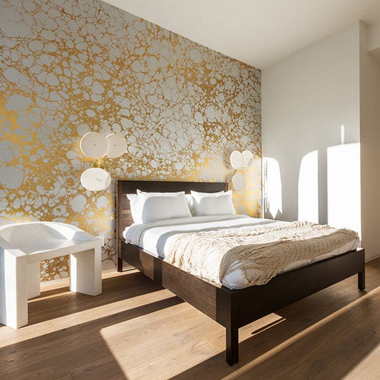 Бра Branching Disc Wall  Золотой в стиле Lindsey Adelman