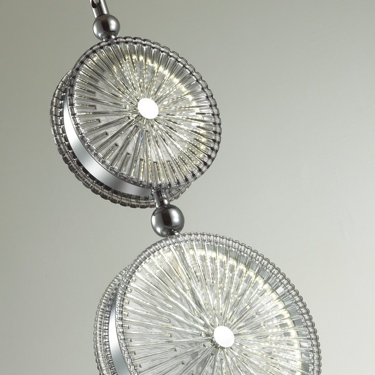 Светильник подвесной Lolly Pop Chrome grey/light grey