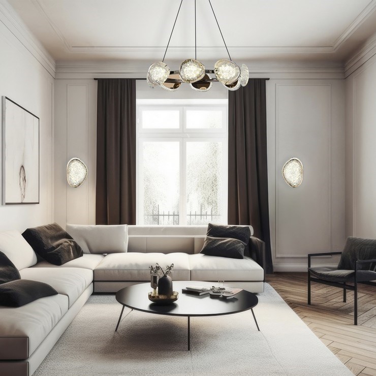 Люстра подвесная Evian D54