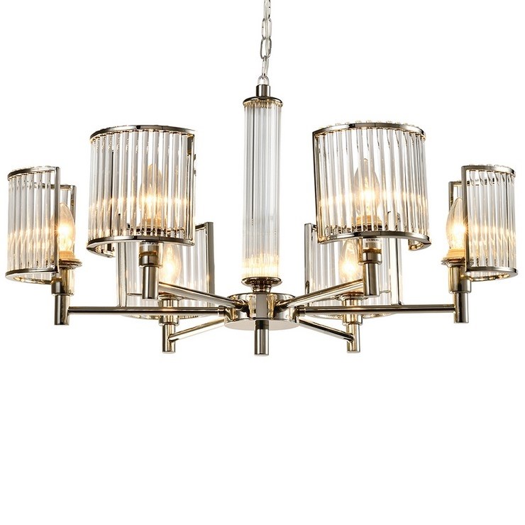 Люстра подвесная Hollywood D69 Nickel