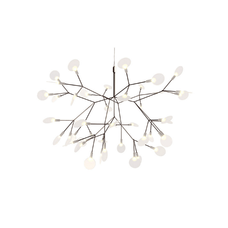 Люстра Heracleum 2 Small D50  медный в стиле Moooi