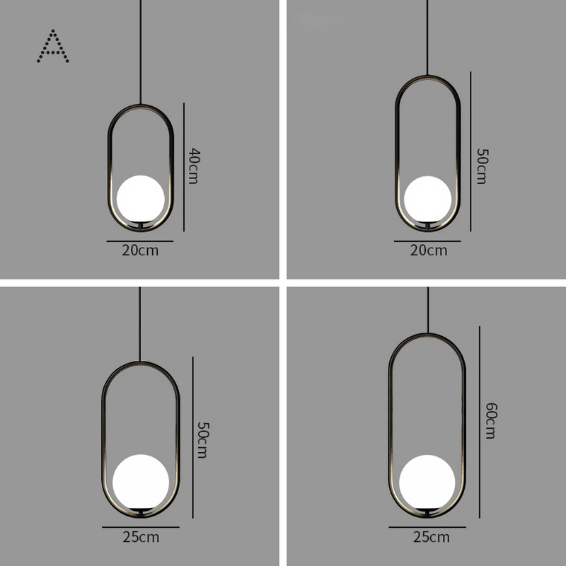Светильник HOOP B тип AXL черный