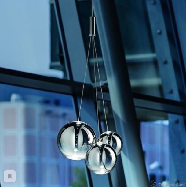 Cветильник Random Silver в стиле Studio Italia Design