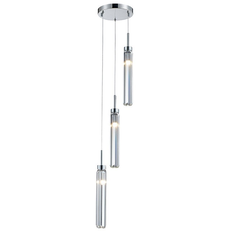 Люстра подвесная New Orleans III Chrome