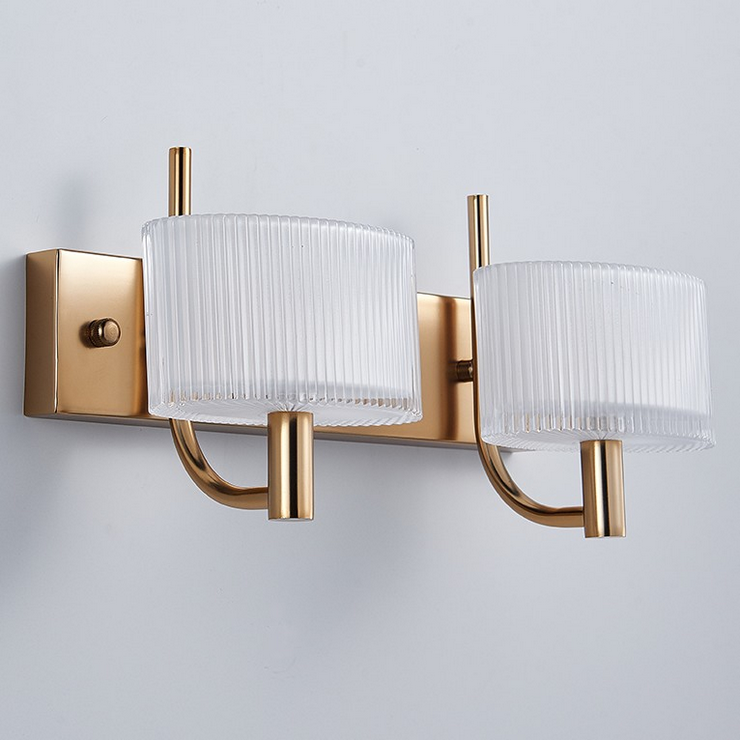 Бра Cleveland, French gold White matt glass L38*H19*Sp16 cm