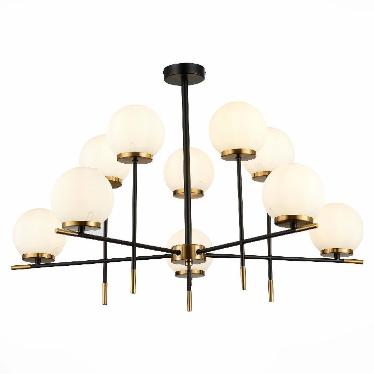 Люстра на штанге Milano Round 10