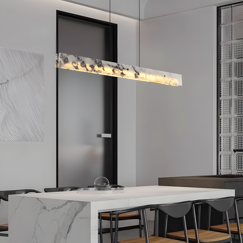 Светильник из мрамора Torin L120