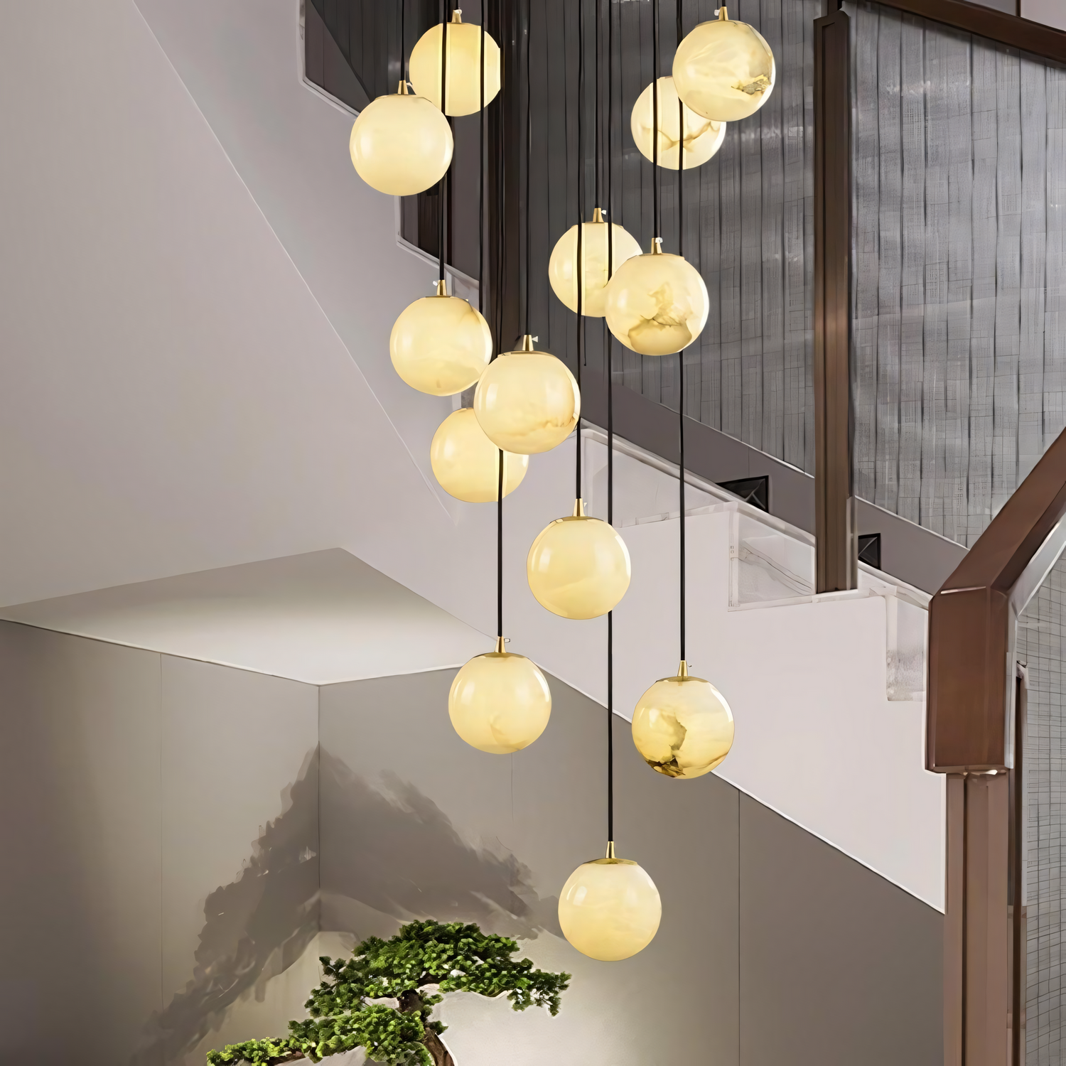 Люстра подвесная Sferum random