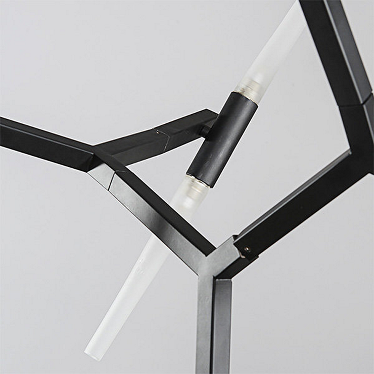 Люстра Agnes 20 Black в стиле Lindsey Adelman