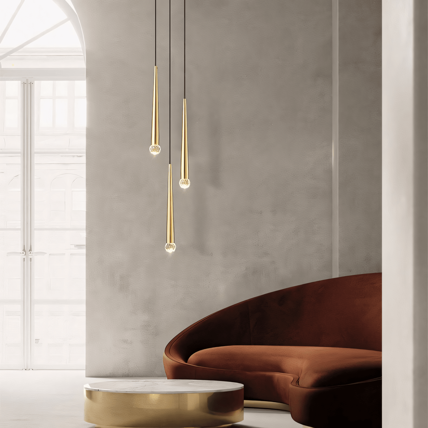 Светильник подвесной MAGRIT LUX S BRASS