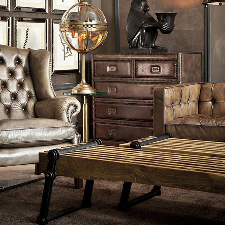 Люстра Lantern Residential D30 бронза в стиле Eichholtz