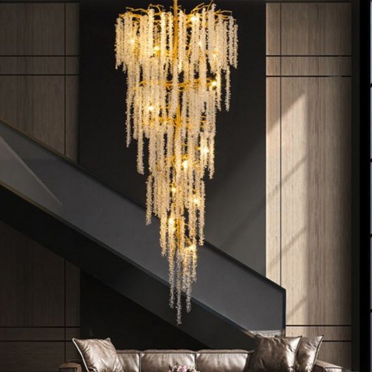 Люстра Sinfonia di Luce Gold H220