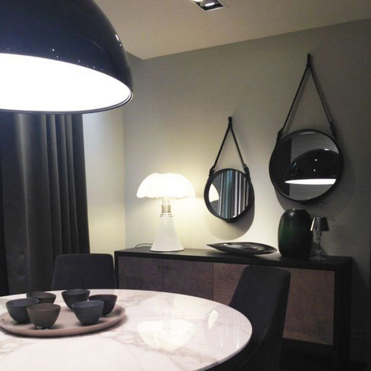 Светильник подвесной Skygarden Black D60 в стиле Flos