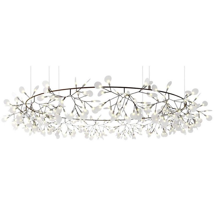 Люстра Heracleum The Big O D210  никель в стиле Moooi
