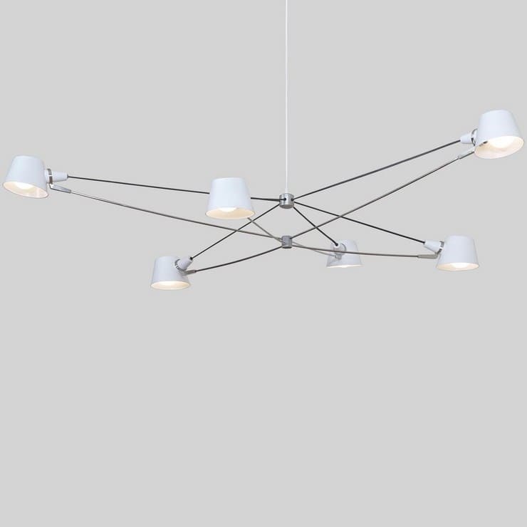 Люстра Pivot 6 белый