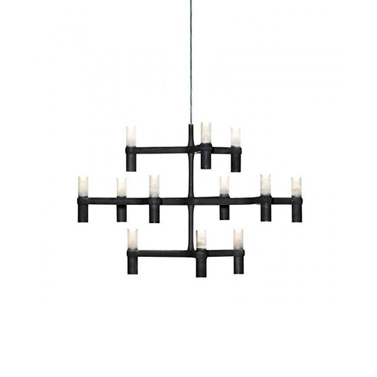 Люстра Crown Minor Black в стиле Nemo