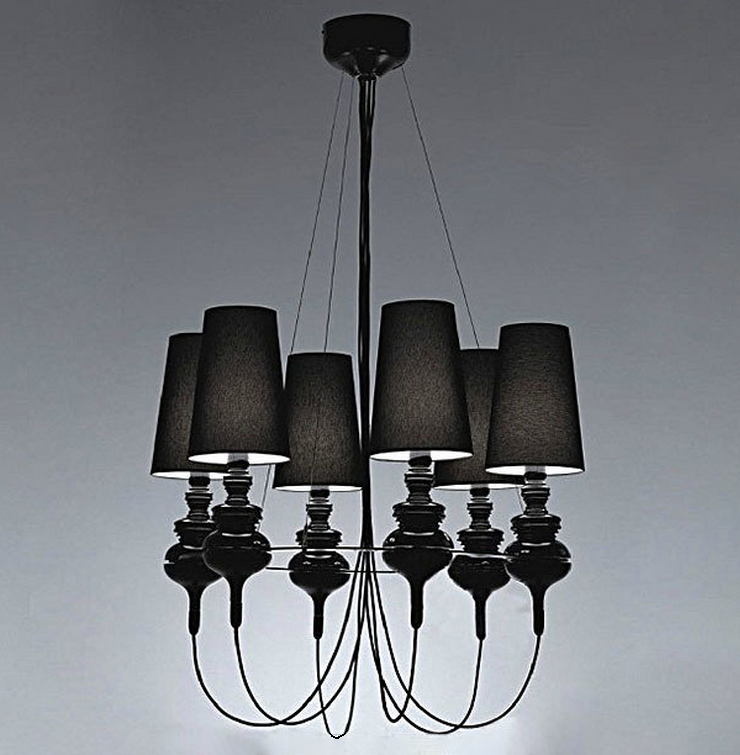 Люстра Josephine Queen 6 Черный