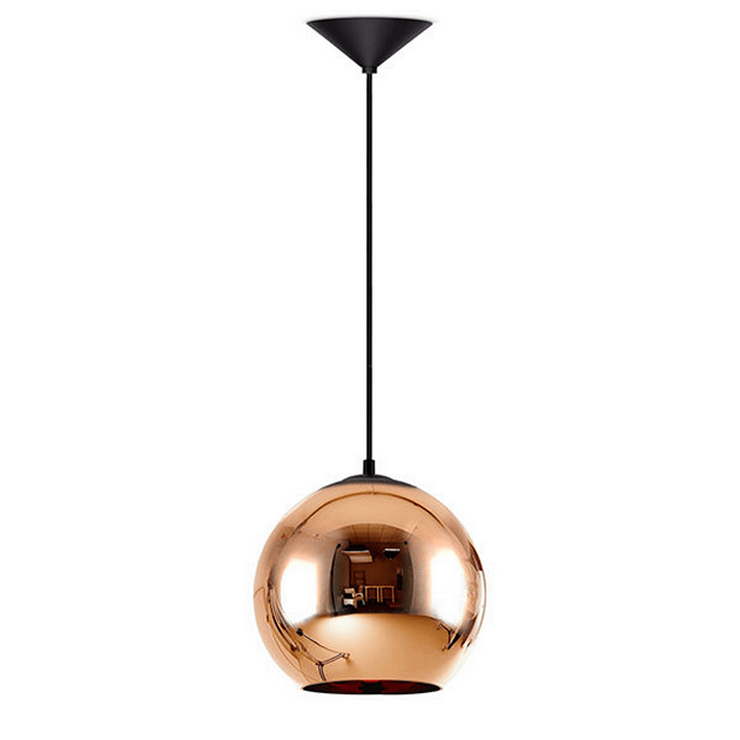 Светильник подвесной Copper Shade D20 в стиле Tom Dixon