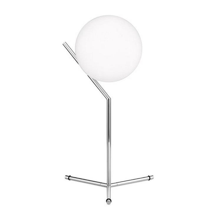Настольная лампа IC Lighting Table 1 High Chrome в стиле Flos