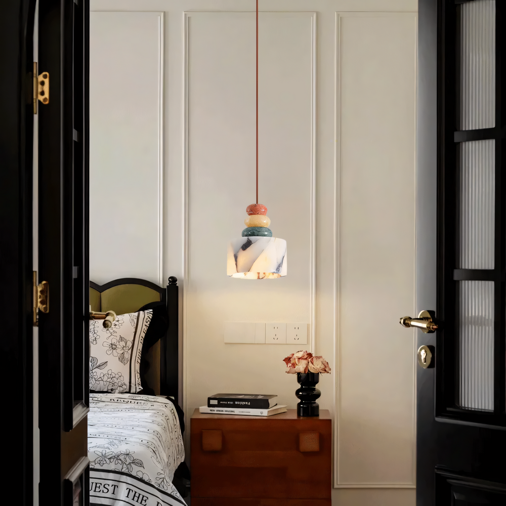 Светильник из мрамора Olle D12