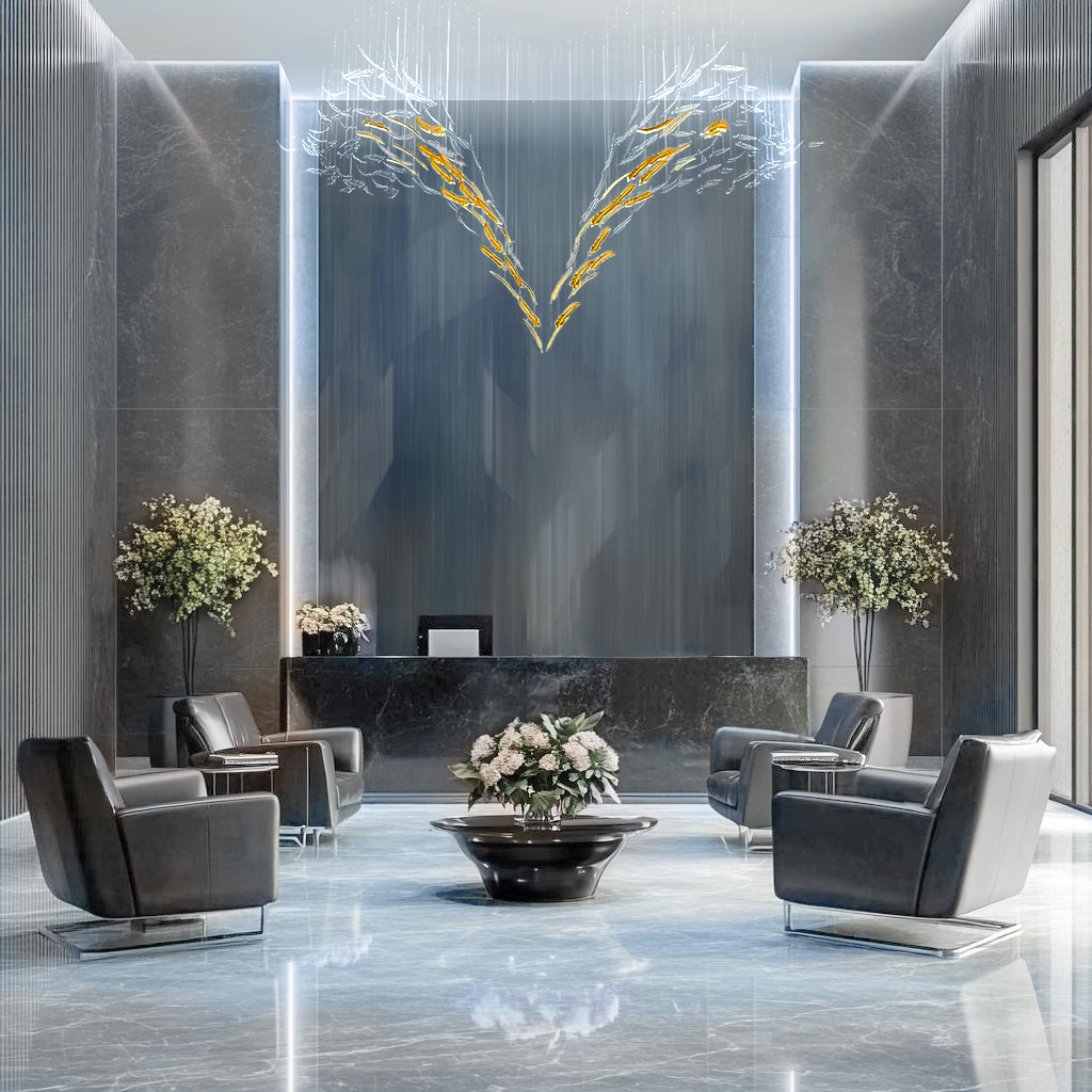 Световые композиции из стекла: как создаются индивидуальные инсталляции O-LUCE