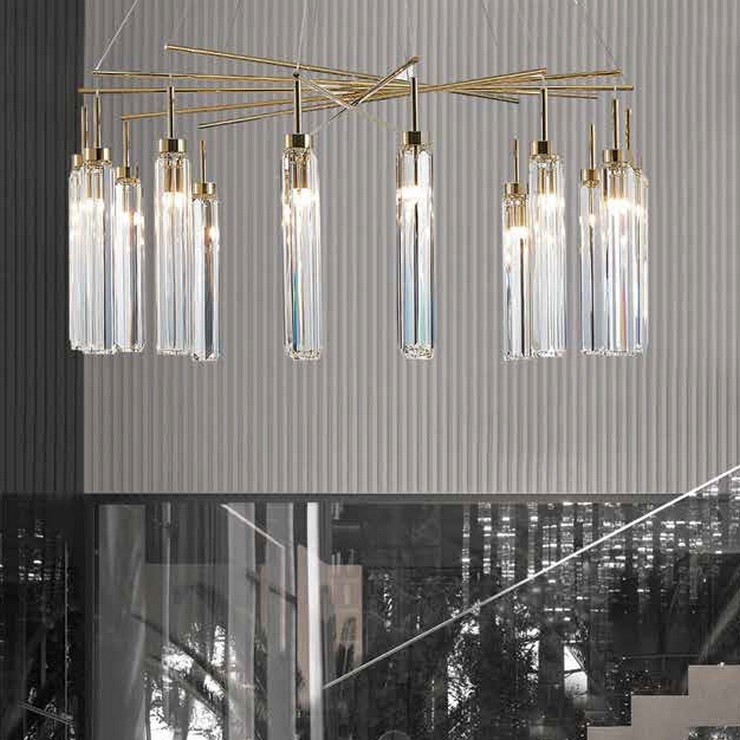 Люстра подвесная New Orleans D95 Gold