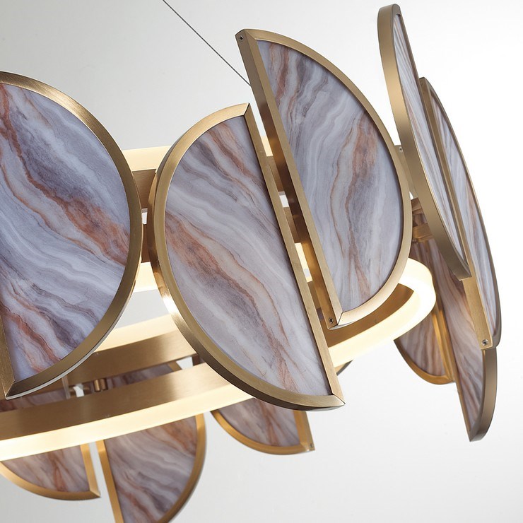 Люстра подвесная Albano мрамор