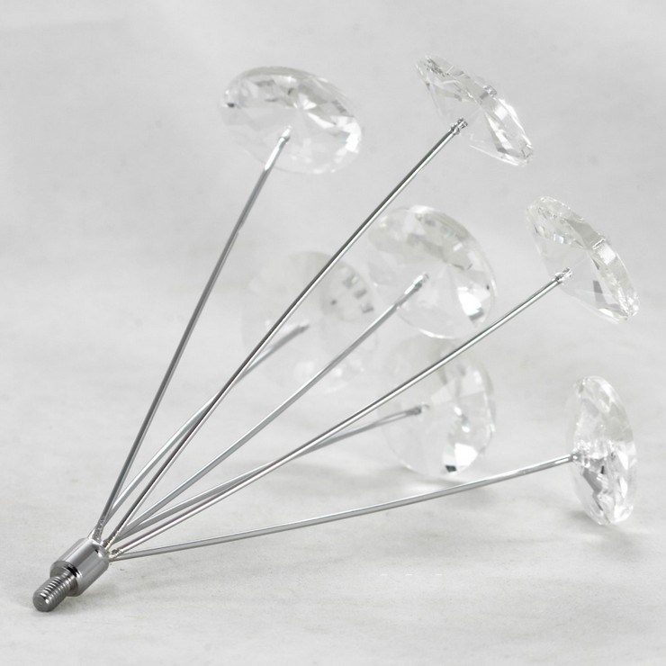 Люстра Dandelion type C round chrome D45