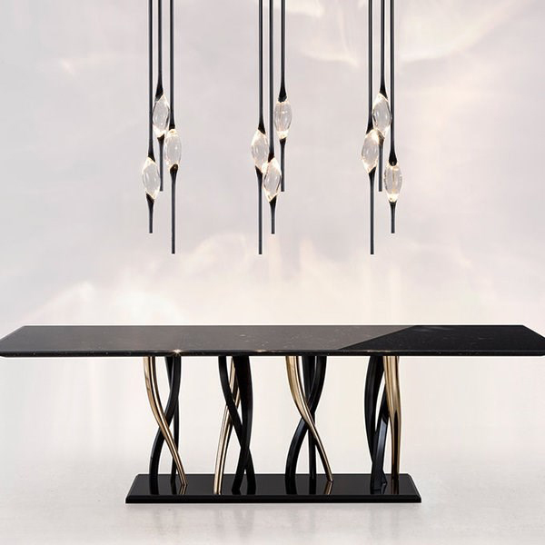 Светильник 12 Chandelier Black (1) в стиле Il Pezzo Mancante