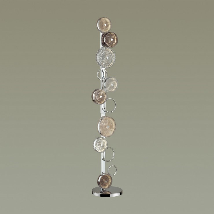 Торшер Lolly Pop Chrome multicolour