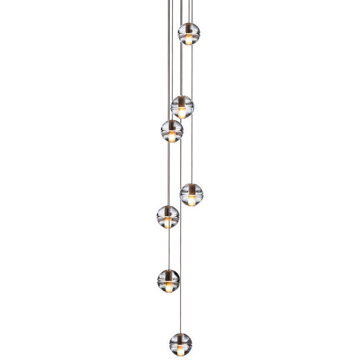 Люстра 14.7 Seven Pendant Chandelier в стиле Bocci