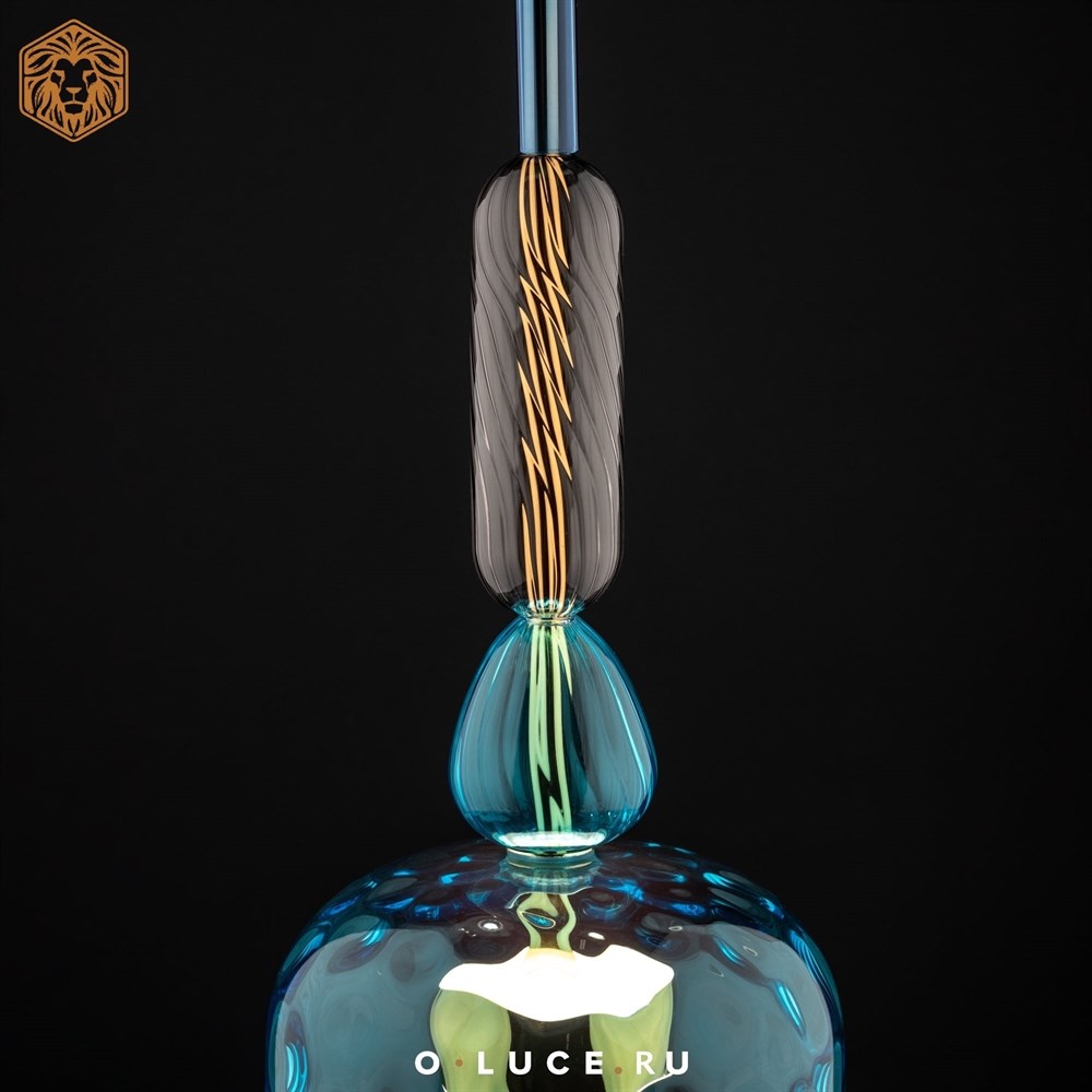 Светильник Flauti Blue D19